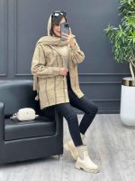 شکت کلاه دار دو جیب کد 4014 - تصویر 12