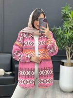 شکت طرحدار صورتی