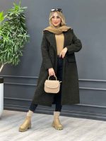 پالتو بلند شش دکمه کد 4093 - تصویر 2
