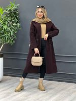 پالتو بلند شش دکمه کد 4093 - تصویر 15