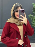 پالتو چهاردکمه جیب نما کد 3904 - تصویر 16
