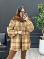 شکت جلو دکمه دو جیب کد 3909 - تصویر 22