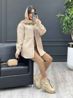 شکت جلو دکمه دو جیب کد 3909 - تصویر 38