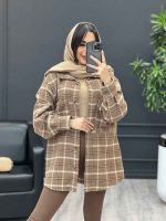 شکت جلو دکمه دو جیب کد 3909 - تصویر 13