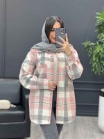 شکت جلو دکمه دو جیب کد 3909 - تصویر 36