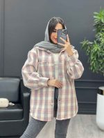 شکت جلو دکمه دو جیب کد 3909 - تصویر 10
