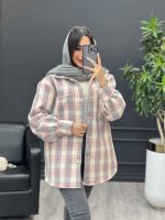 شکت جلو دکمه دو جیب کد 3909 - تصویر 26