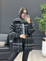شکت جلو دکمه دو جیب کد 3909 - تصویر 9