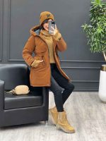 کاپشن سیلیکونی دو جیب هلال کد 3836 - تصویر 31