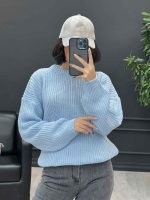 بافت یقه گرد کد 3911 - تصویر 22