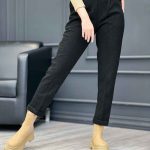 شلوار فوتر مام پاکتی کد 500459