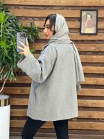 پالتو فوتر جلو ژیله دار کد 3931 - تصویر 7
