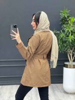 بارانی چهارجیب پیله کد 3855 - تصویر 11