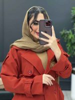 بارانی شش دکمه پشت پاگن کد 3981 - تصویر 2