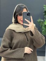 ست بافت یقه زیپ 3983 - تصویر 17