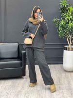 ست بافت یقه زیپ 3983 - تصویر 14