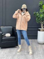سوییشرت جلو زیپ کد 3942 - تصویر 22