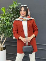 کت چهاردکمه جیب نما کد 4005 - تصویر 12