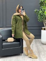استایل با رنگ زیتونی