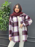 شکت چهارخونه تک جیب پاکتی کد 4021