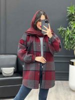 استایل با شکت قرمز طوسی