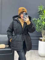 کاپشن چهار جیب کمر دار کد 3976 - تصویر 25