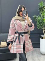 پالتو سر آستین چرم کد 3840 - تصویر 11