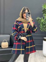 پالتو سر آستین چرم کد 3840 - تصویر 7