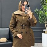 بارانی چهاردکمه ژیله پاگن کد 3986