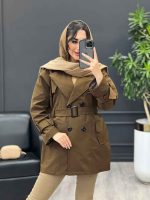 بارانی چهاردکمه ژیله پاگن کد 3986