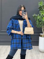 پالتو خفاشی بغل دکمه کد 4010
