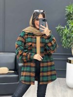 استایل با رنگ سبز نارنجی