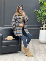 استایل با شکت چهارخونه