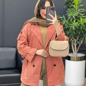 بارانی یک طرف ژیله کد 4036