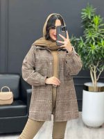 شکت دو جیب دکمه چوبی کد 4023 - تصویر 14