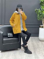 استایل با رنگ خردلی