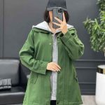 کت دو تکه یقه گت دار کد 3958