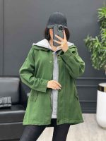 کت دو تکه یقه گت دار کد 3958