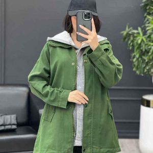 کت دو تکه یقه گت دار کد 3958