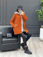 استایل با رنگ آجری