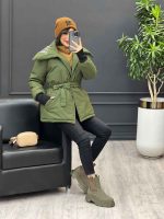 استایل با رنگ زیتونی