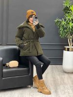 استایل با رنگ زیتونی