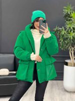 کاپشن سیلیکونی جیب پاکتی کد 4058 - تصویر 2