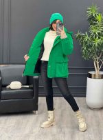 کاپشن سیلیکونی جیب پاکتی کد 4058 - تصویر 8