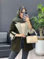 پالتو یقه چهارخونه کد 3990 - تصویر 13