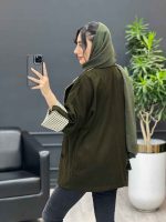 پالتو یقه چهارخونه کد 3990 - تصویر 11