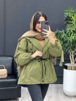 کاپشن بغل سه دکمه کد 3947 - تصویر 12