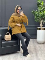 کاپشن بغل سه دکمه کد 3947 - تصویر 13