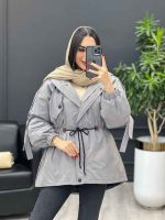 کاپشن بغل سه دکمه کد 3947 - تصویر 2
