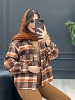 کت چهارخونه دو جیب کد 3924 - تصویر 14